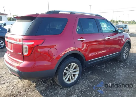 2014 Ford Explorer Xlt из США, поврежденный, VIN 1FM5K8D82EGA63030